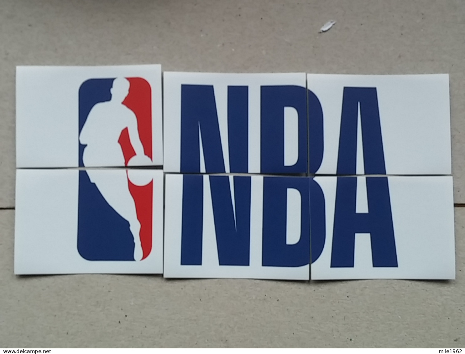 ST 53 - NBA Basketball 2022-23, Sticker, Autocollant, PANINI, No 506-511 NBA LOGO - 2000-Heute