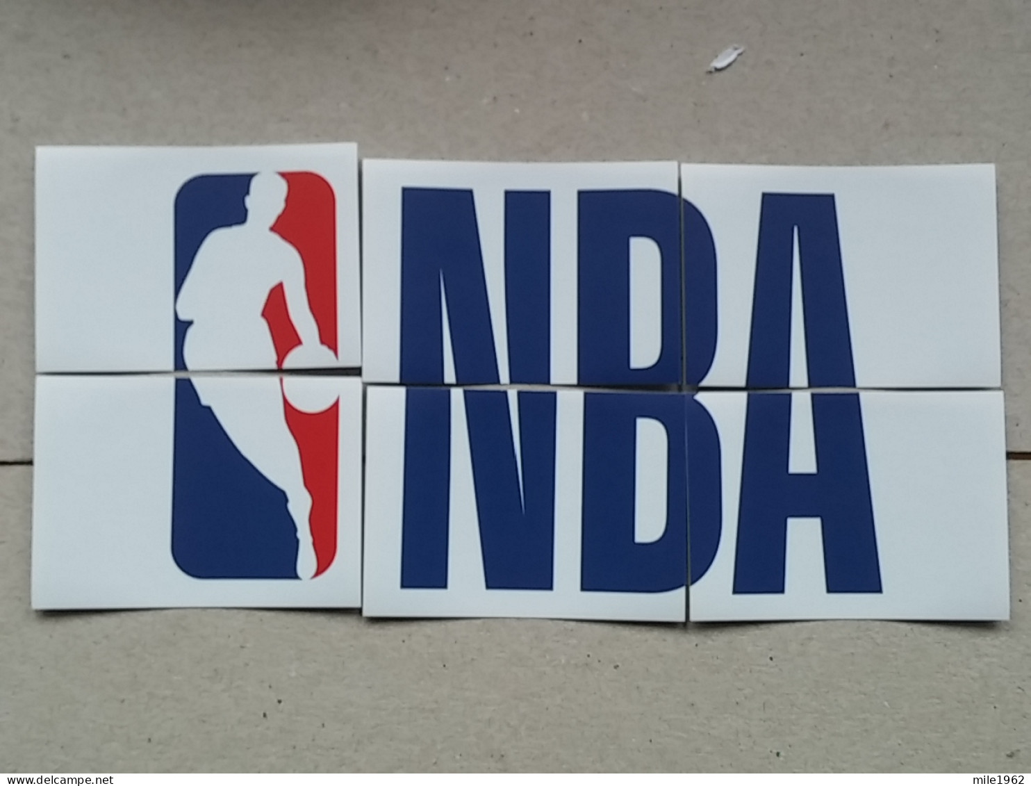 ST 53 - NBA Basketball 2022-23, Sticker, Autocollant, PANINI, No 506-511 NBA LOGO - 2000-Aujourd'hui