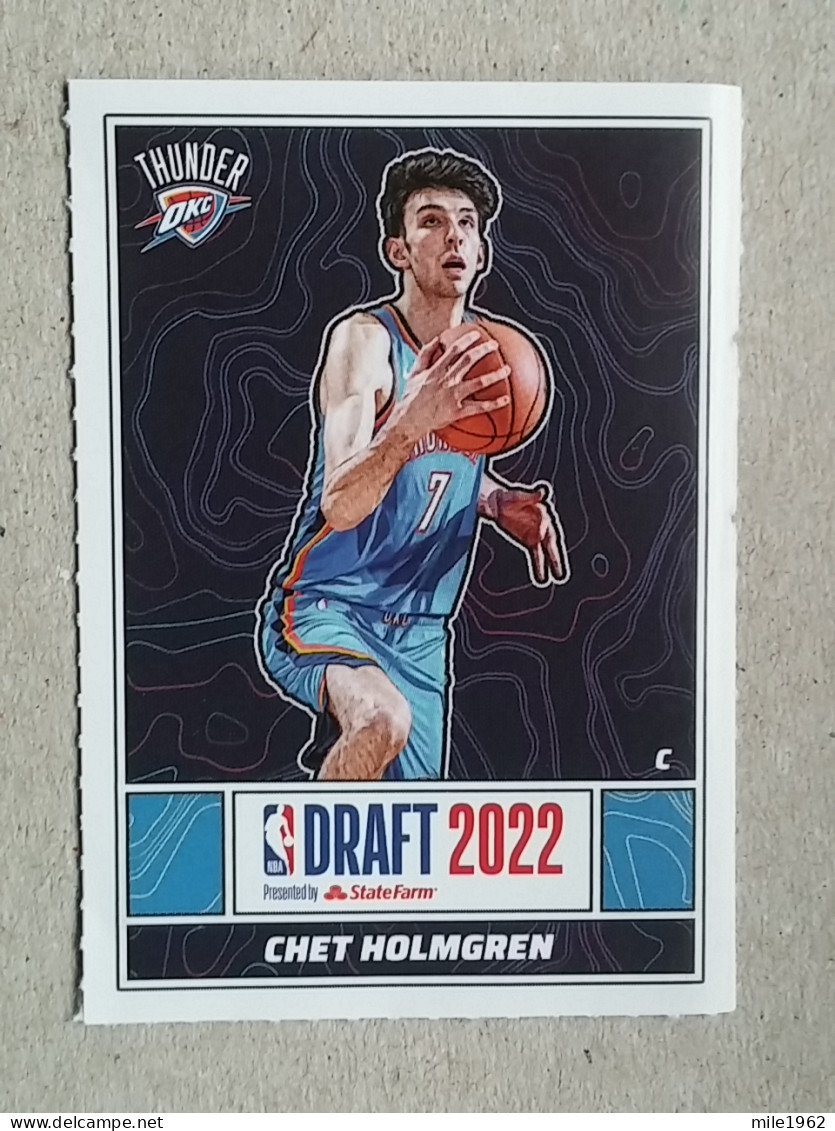 ST 53 - NBA Basketball 2022-23, Sticker, Autocollant, PANINI, 77 Chet Holmgren Draft 2022 - 2000-Aujourd'hui