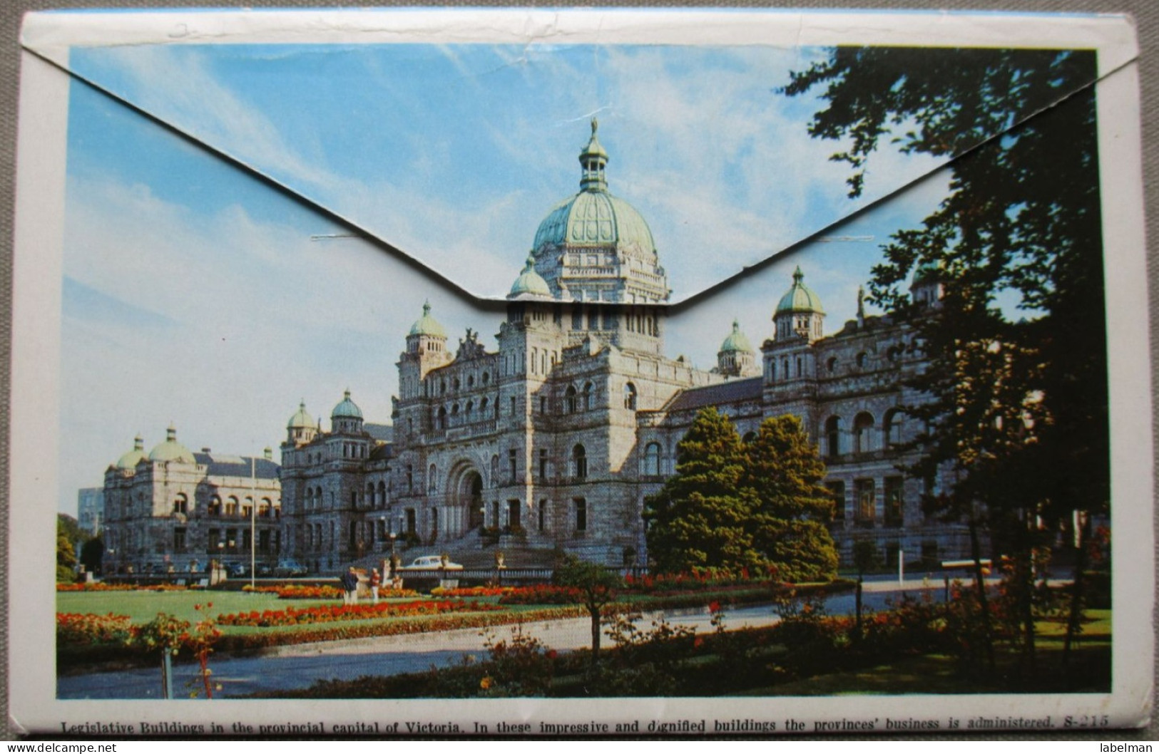 CANADA BRITISH COLUMBIA PANORAMA BOOKLET KARTE CARD POSTKARTE ANSICHTSKARTE CARTOLINA POSTCARD CARTE POSTALE - Huntsville