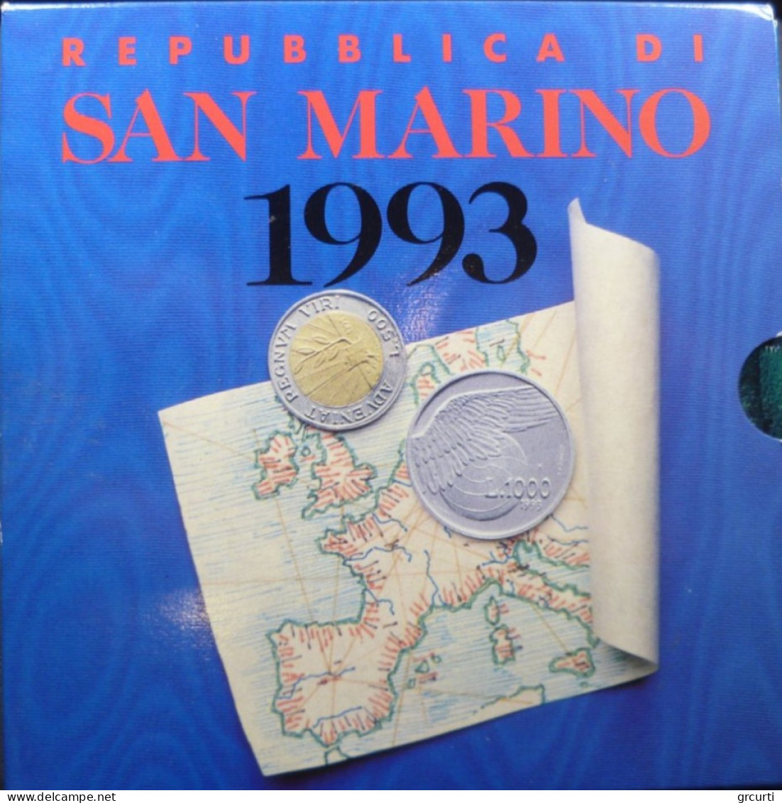 San Marino - 1993 - Serie Divisionale - Gig. 251 - Saint-Marin