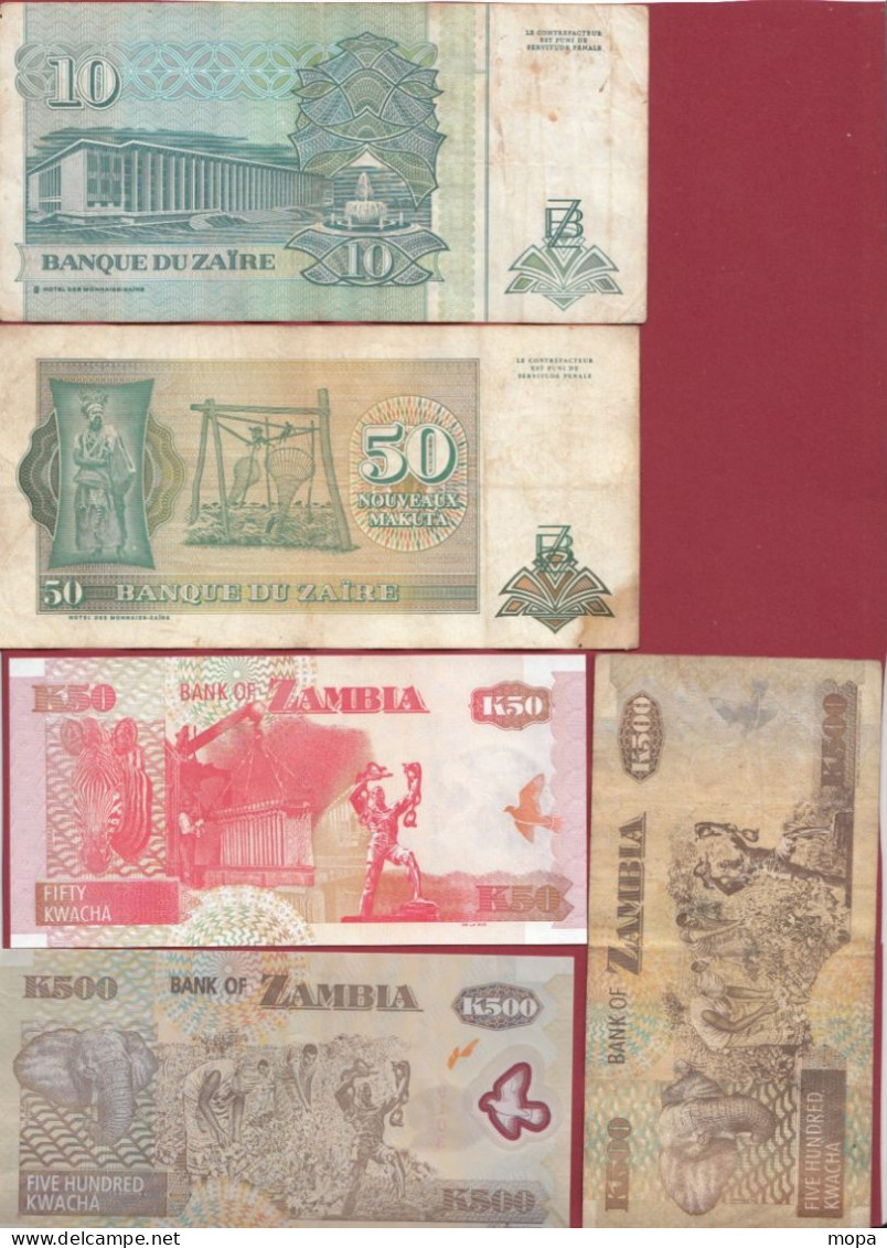 Autres-Afrique 25 billets 11 en UNC et 14  dans l 'état (5 billets en UNC ---IRAN)