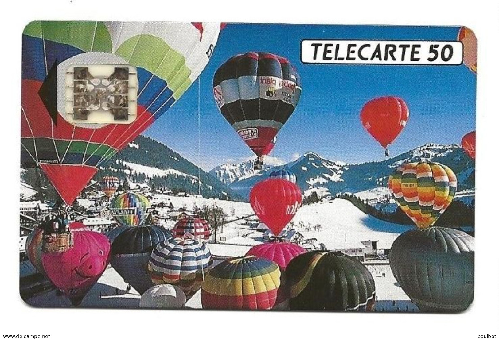Télécarte Privé D 539 Montgolfières 02 / 91 N° Lot 23553 Impact - 50 Einheiten