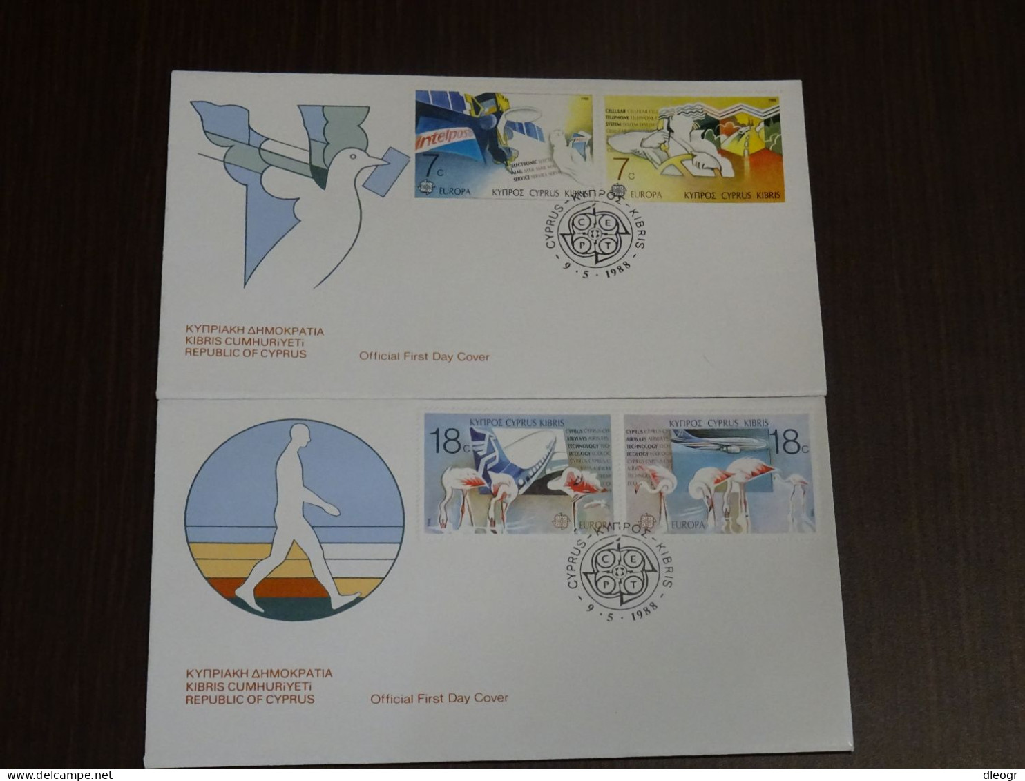 Cyprus 1988 Europa Cept FDC - Storia Postale