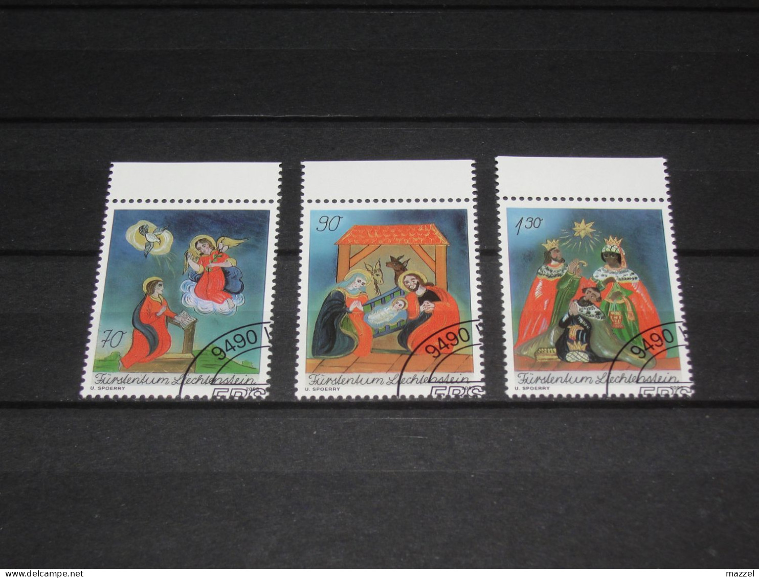 LIECHTENSTEIN   SERIE  1330-1332   GEBRUIKT (USED) - Gebraucht