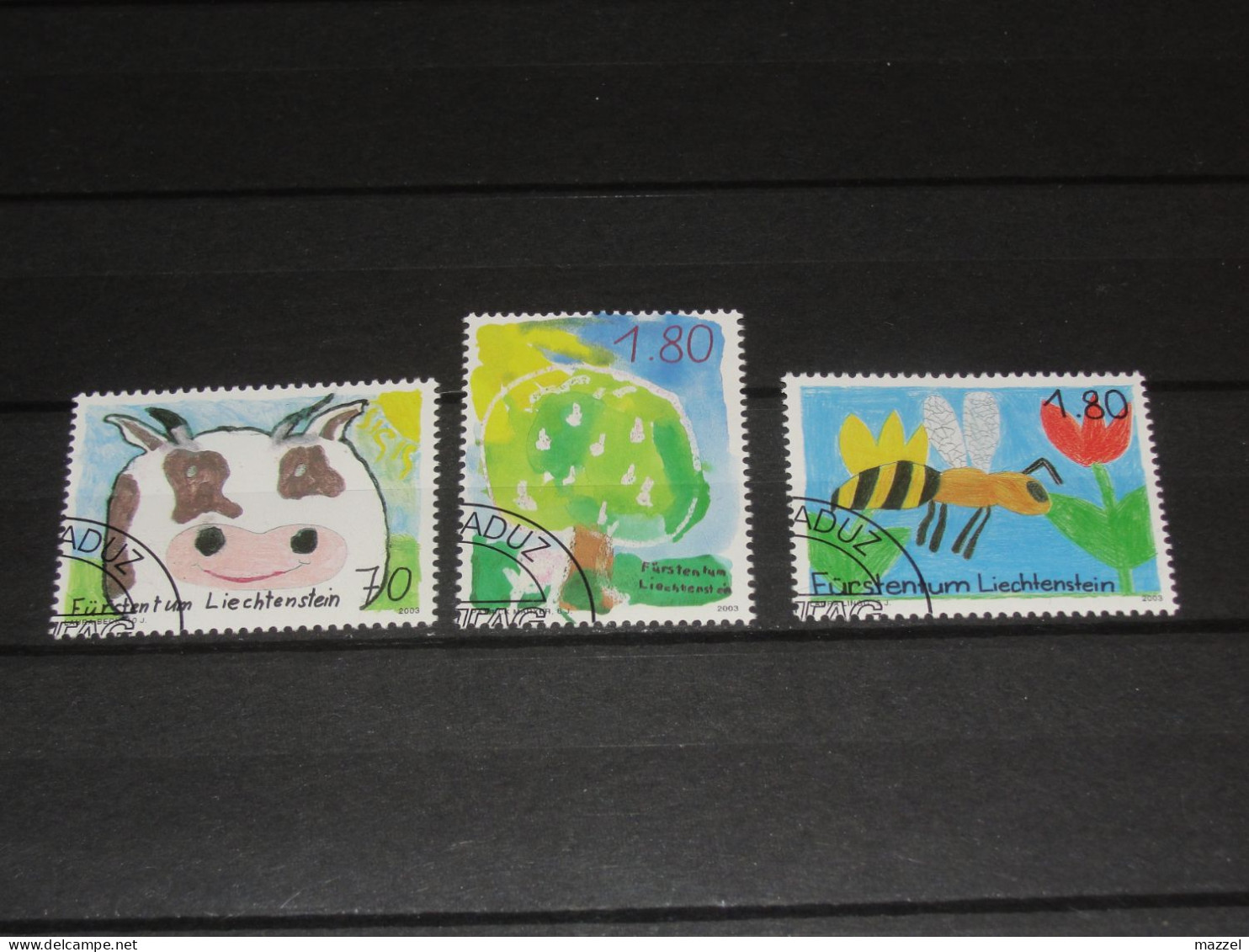LIECHTENSTEIN   SERIE  1336-1338  GEBRUIKT (USED) - Used Stamps
