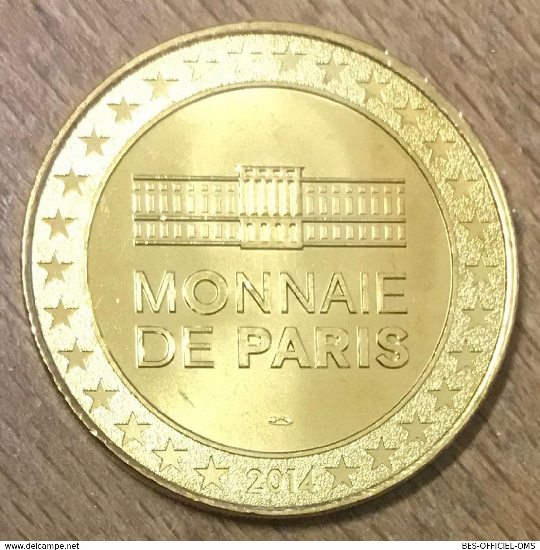 03 VICHY GORDON BENNETT MONTGOLFIÈRE MDP 2014 MÉDAILLE MONNAIE DE PARIS JETON TOURISTIQUE MEDALS TOKENS COINS - 2014
