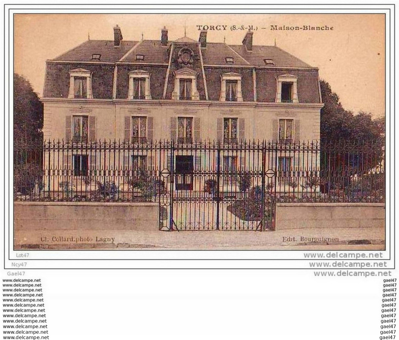 CPA - Torcy - (77 Seine Et Marne) - Maison-blanche - (ref 1239) - Torcy