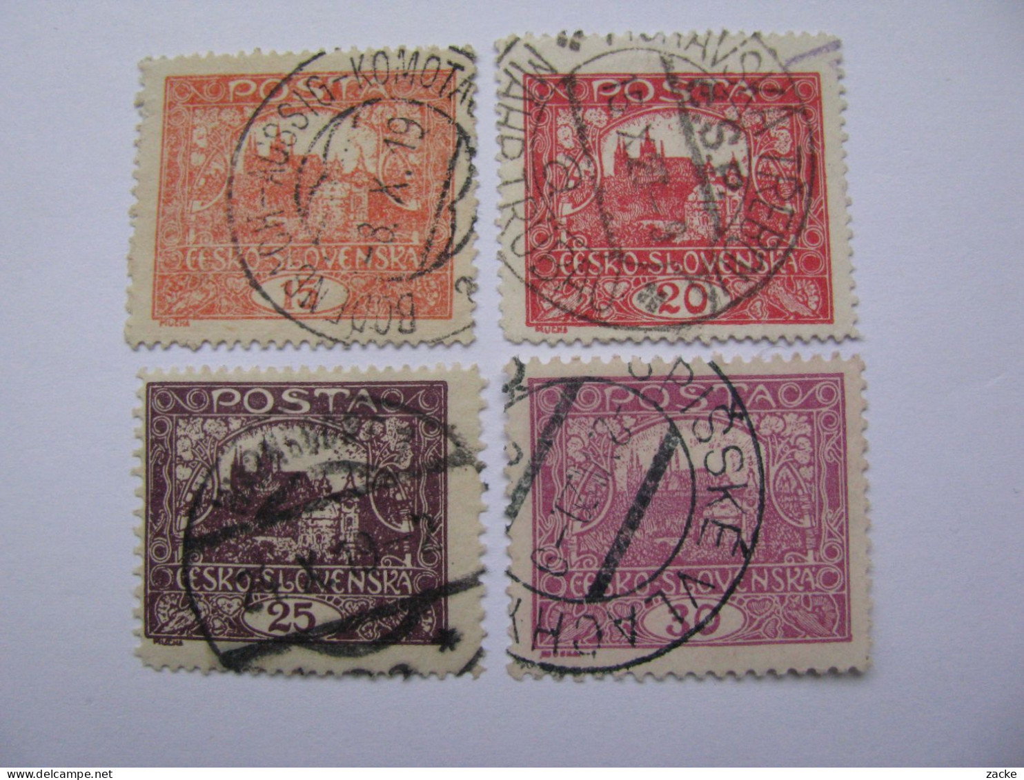 Tschechoslowakei  27 - 29  O - Used Stamps