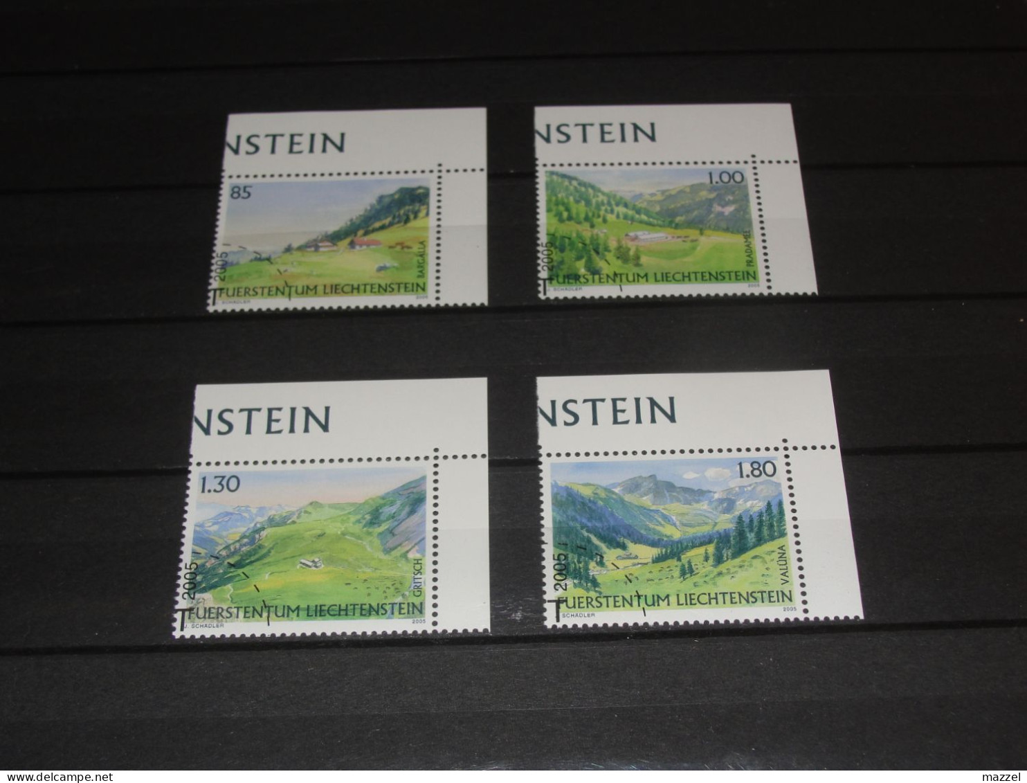 LIECHTENSTEIN   SERIE  1383-1386    GEBRUIKT (USED) - Used Stamps