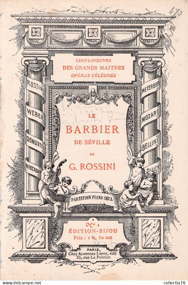 VIEUX PAPIERS AUTOGRAPHES MISTINGUETT AVEC DESSIN SUR PORTRAIT DE ROSSINI - Singers & Musicians