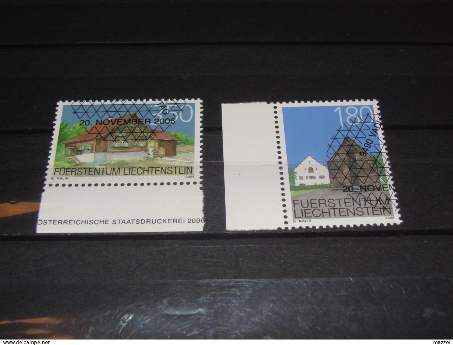 LIECHTENSTEIN   SERIE  1434-1435  GEBRUIKT (USED) - Used Stamps