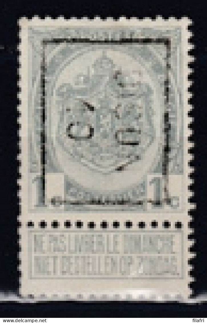 1439 Voorafstempeling Op Nr 81 - DISON 10 - Positie B - Rollenmarken 1910-19