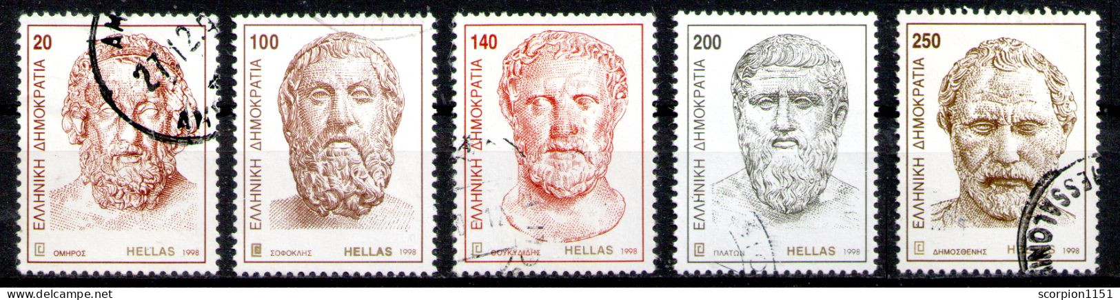 GREECE 1998 - Set Used - Gebruikt