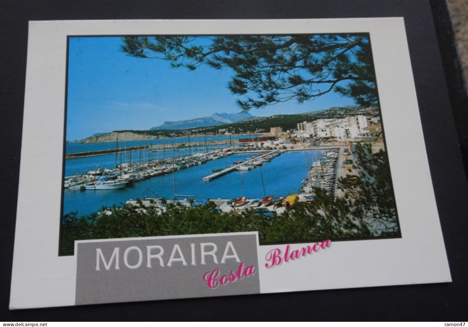 Moraira, Costa Blanca - Vista Del Puerto - Postales Hnos Galiana - # 6 - Alicante