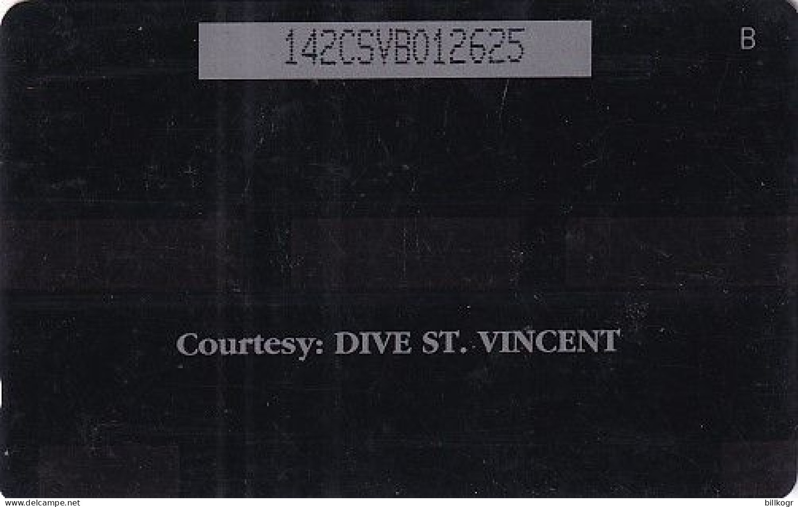 ST. VINCENT & THE GRENADINES(GPT) - Yellow Tube Sponge, CN : 142CSVB/B, Tirage %20000, Used - St. Vincent & The Grenadines