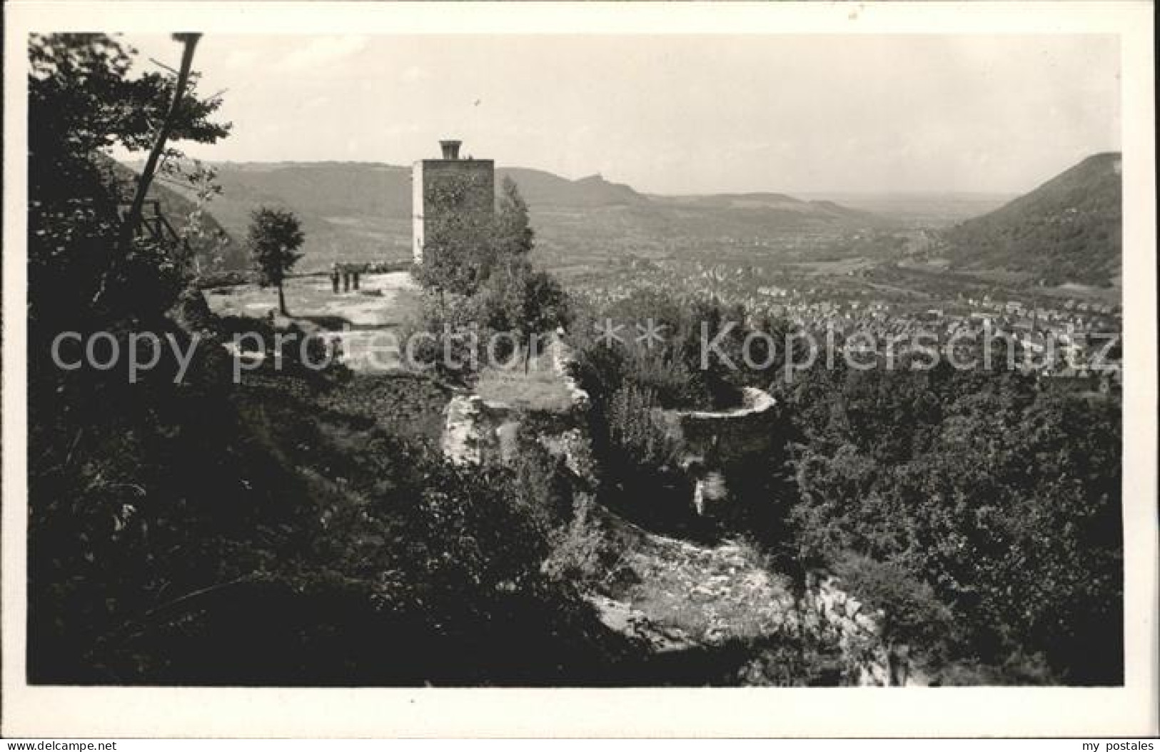 42002779 Geislingen Steige Burg Ruine Helfenstein Geislingen - Geislingen