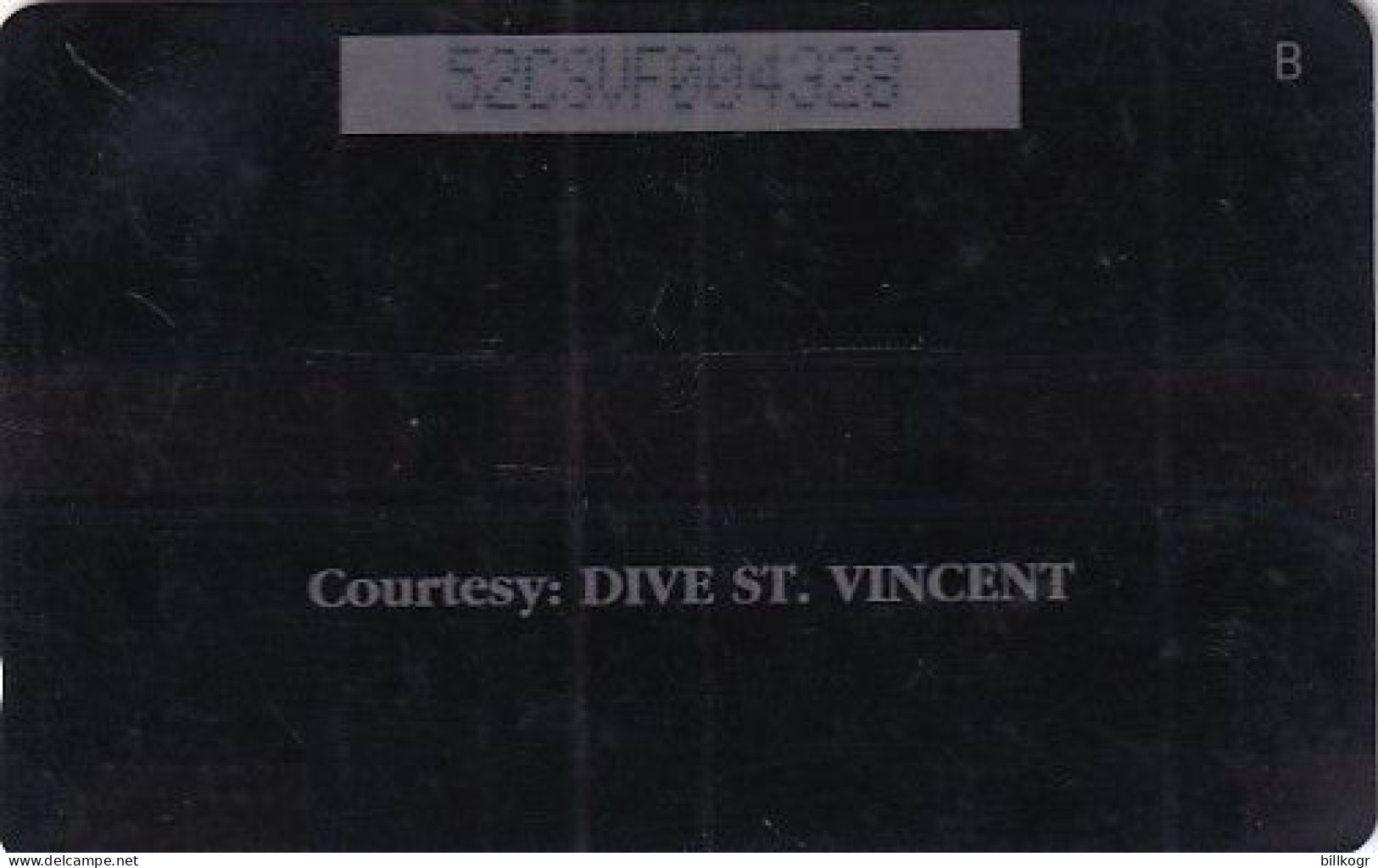 ST. VINCENT & THE GRENADINES(GPT) - Yellow Tube Sponge, CN : 52CSVF/B, Tirage 9900, Used - Saint-Vincent-et-les-Grenadines