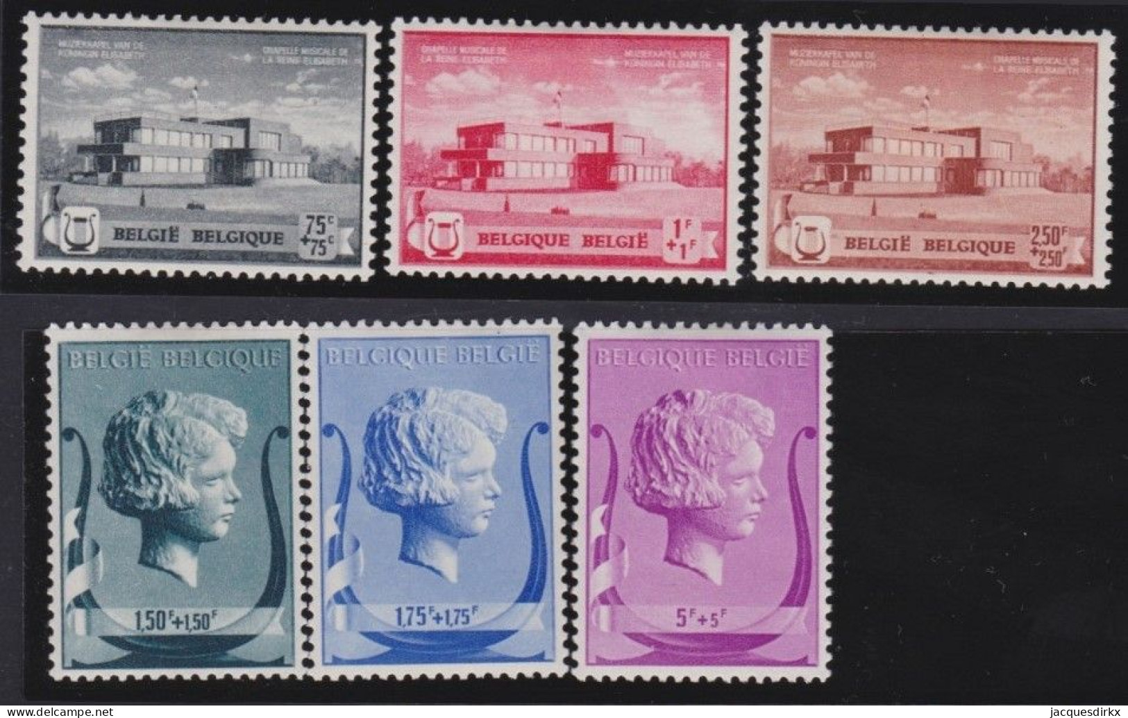 Belgie  .   OBP   .    532/537     .   *     .   Ongebruikt Met Gom   .   /   .    Neuf Avec Gomme - Unused Stamps