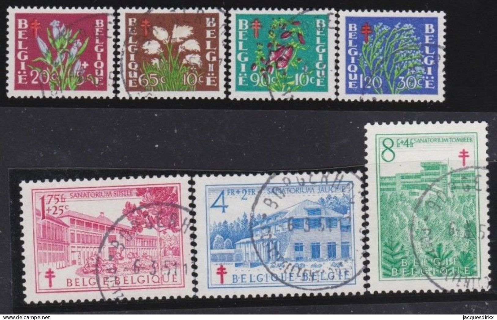 Belgie  .   OBP   .    834/840   .    O      .  Gestempeld      .   /   .    Oblitéré - Used Stamps