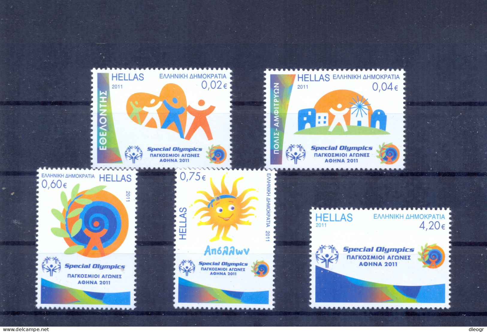 Greece 2011 Special Olympics Athens 2011 MNH VF - Neufs