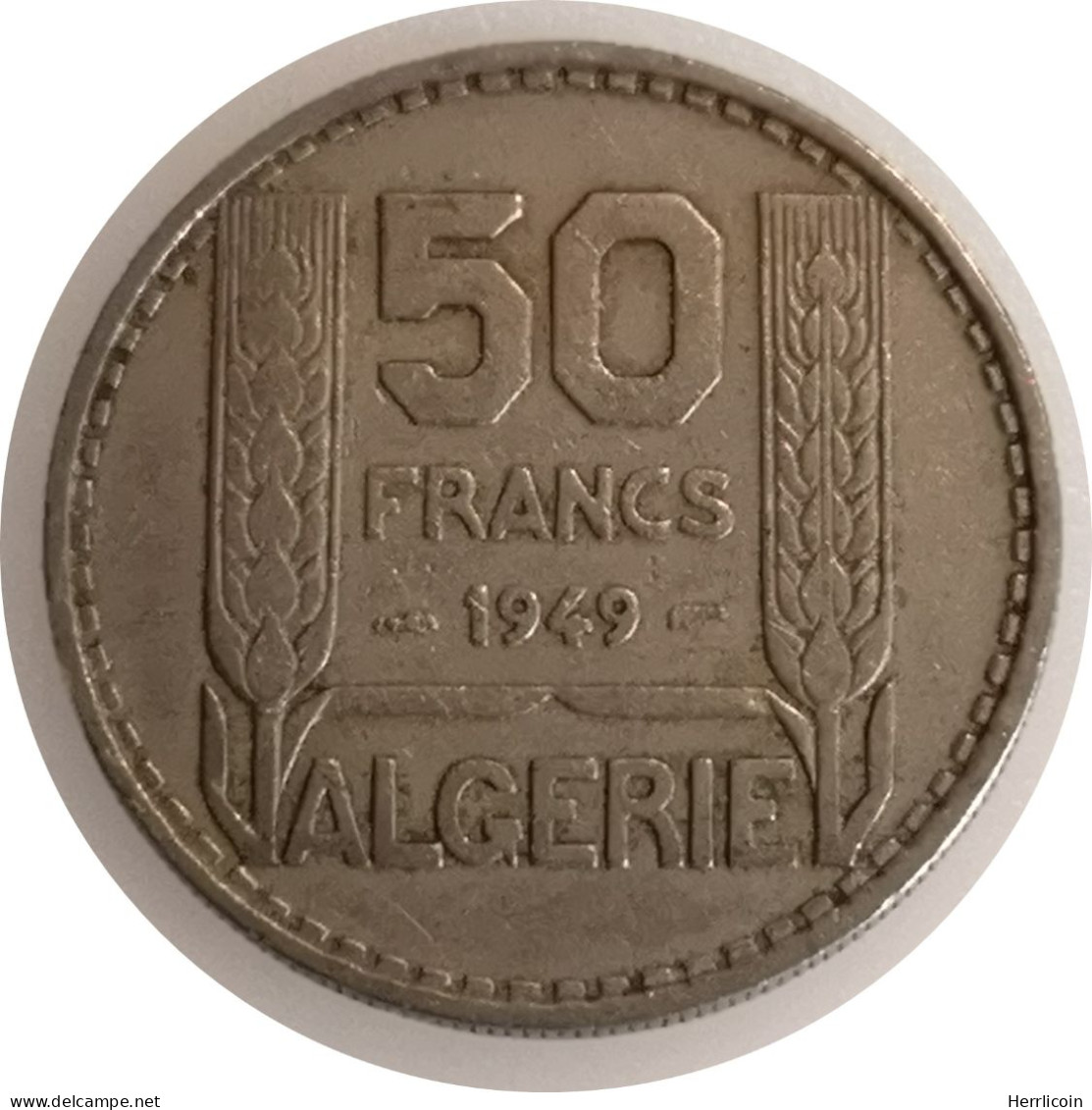 1949  - 50 Francs Turin  Algérie - Algerije