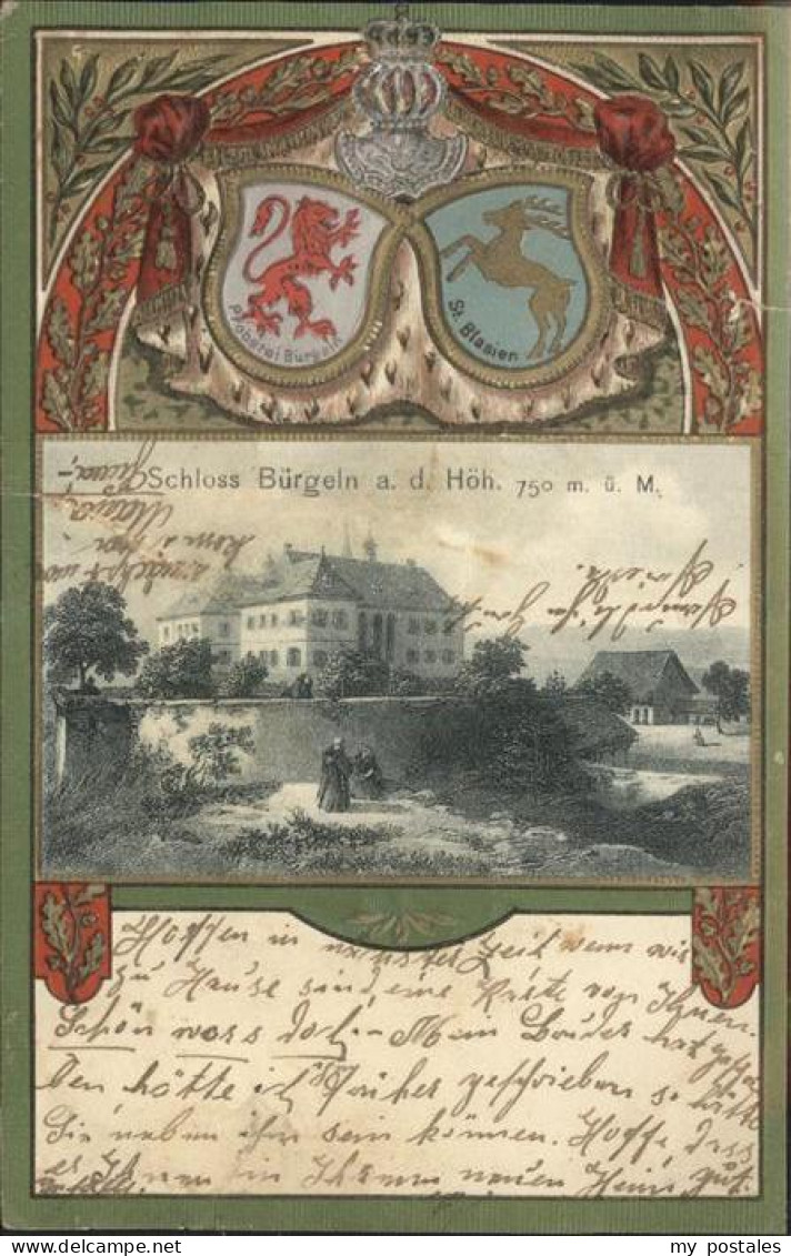 41229212 Schloss Buergeln Praegedruck Schloss Buergeln - Kandern