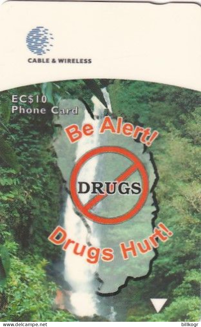 DOMINICA(GPT) - Drugs Hurt, CN : 281CDMA/B, Tirage %35000, Used - Dominique