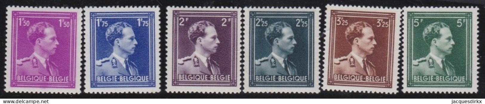 Belgie  .   OBP   .    641/646     .   **    .   Postfris    .   /   .    Neuf Avec Gomme Et SANS Charnière - Unused Stamps