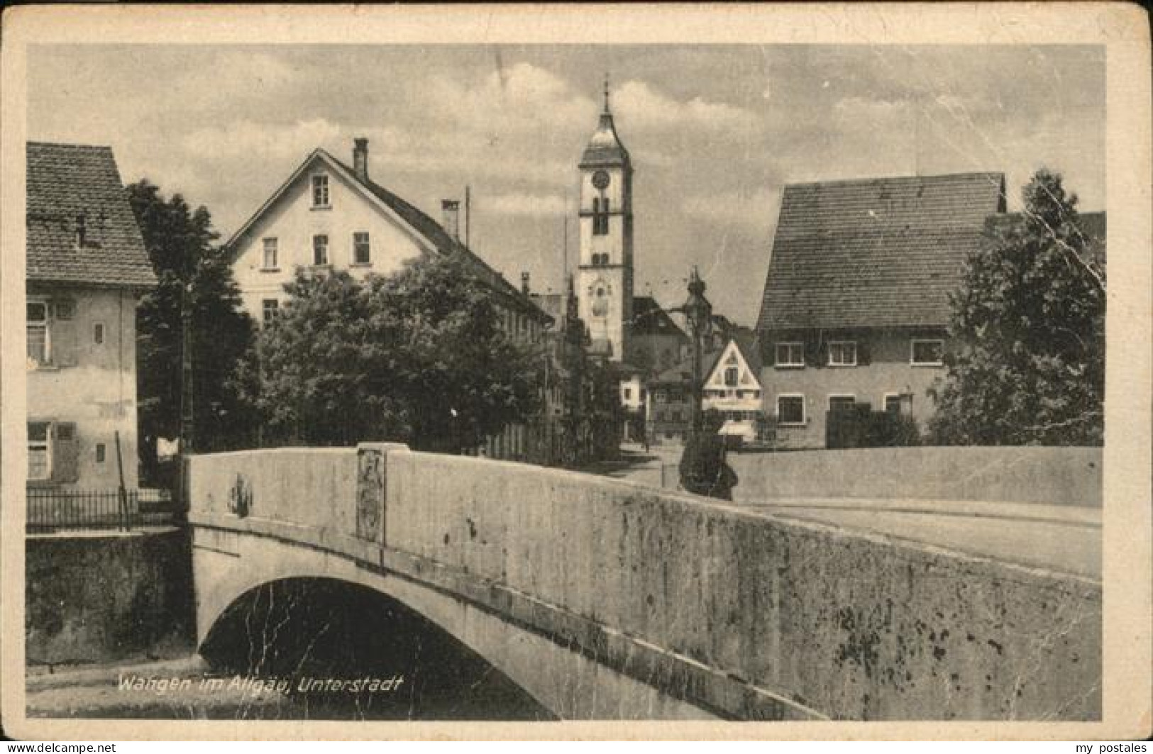 41228614 Wangen Allgaeu Unterstadt Bruecke Wangen - Wangen I. Allg.