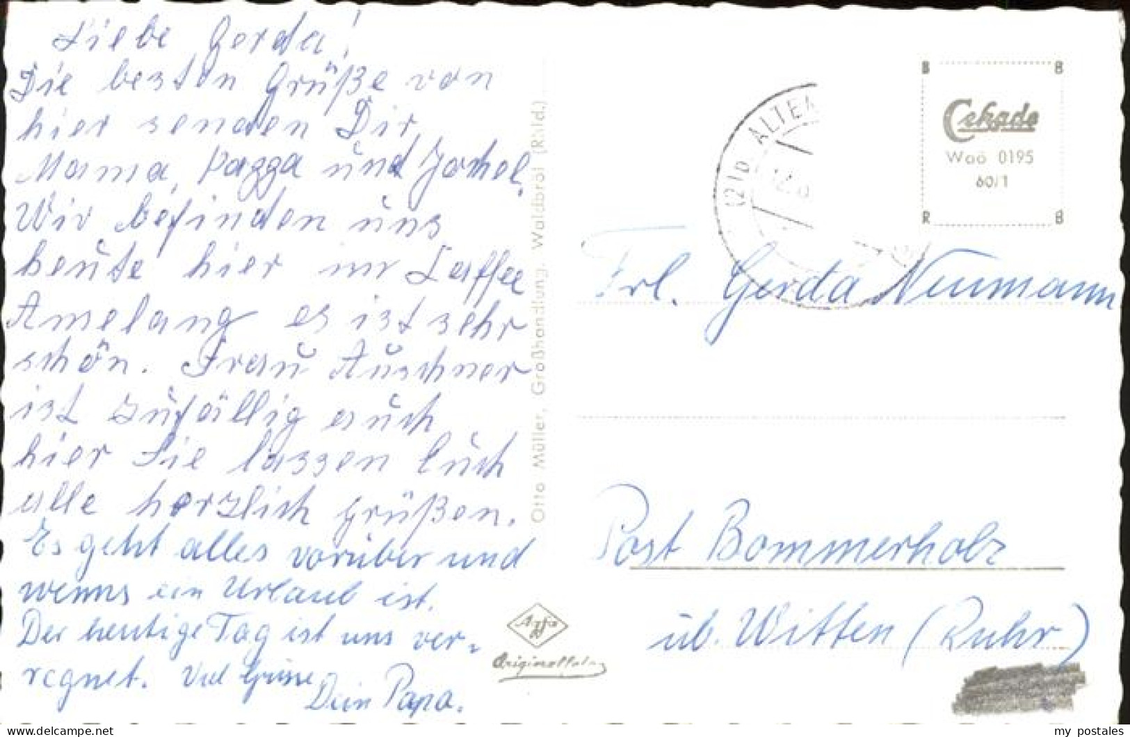 41228254 Waldbroel Krankenhaus Siedlung  Waldbroel - Waldbröl