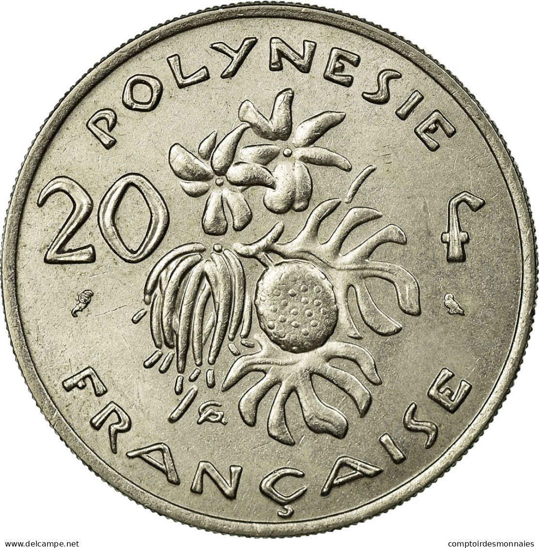 Monnaie, French Polynesia, 20 Francs, 1967, Paris, TTB, Nickel, KM:6 - Frans-Polynesië