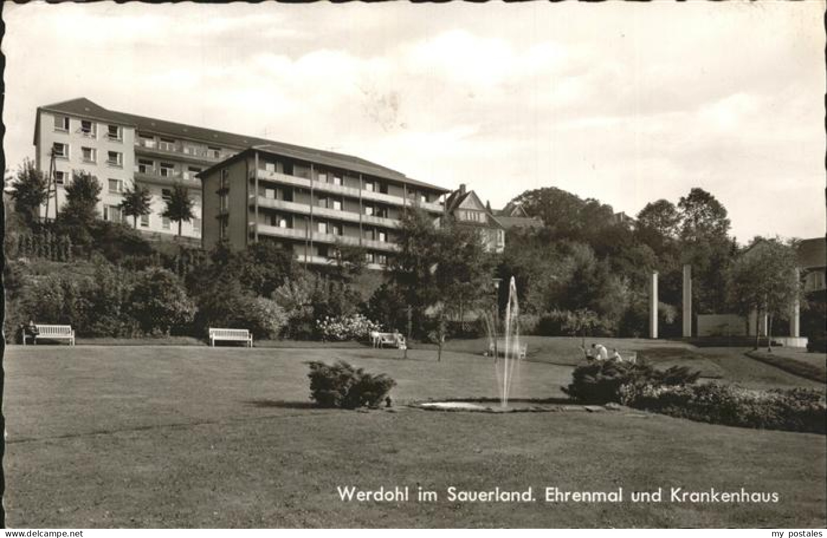 41227872 Werdohl Ehrenmal Krankenhaus Werdohl - Werdohl