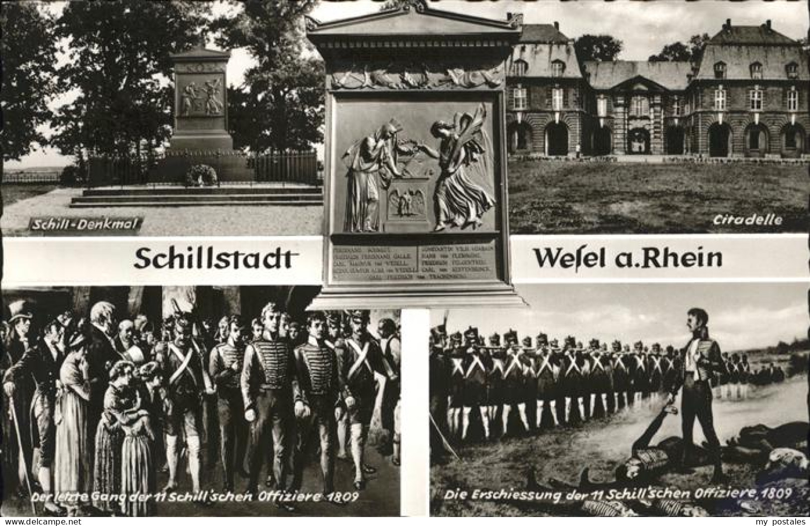 41227870 Wesel Rhein Schillstadt Schilldenkmal Citadelle Wesel - Wesel