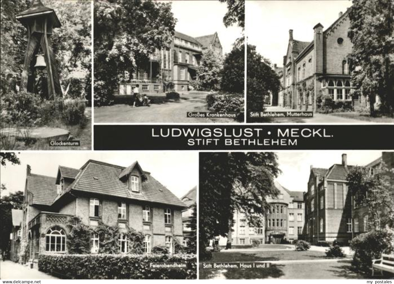 41226236 Ludwigslust Stift Bethlehem, Mutterhaus, Grosses Krankenhaus Ludwigslus - Ludwigslust