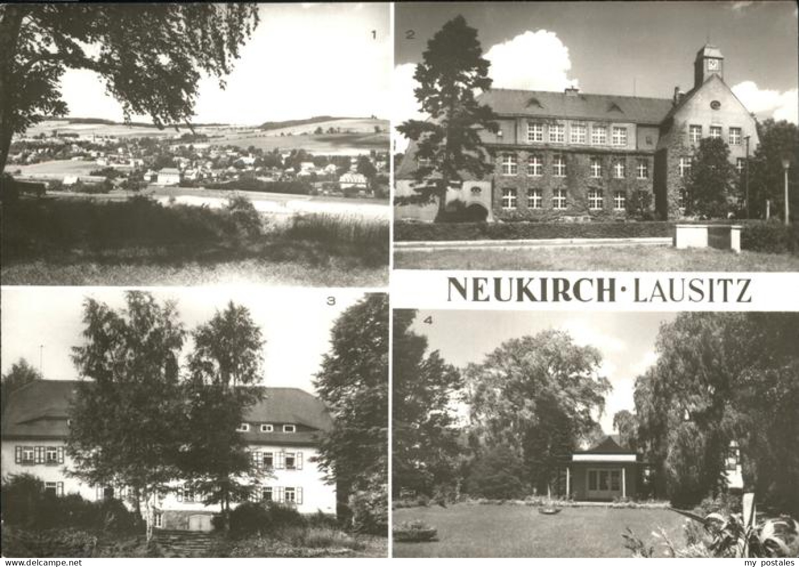 41226215 Neukirch Lausitz Jugendherberge, Lessingschule, Park Neukirch - Neukirch (Lausitz)