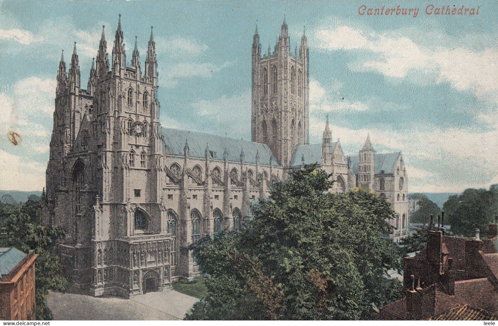 BR96. Vintage Postcard. Canterbury Cathedral. Kent - Canterbury