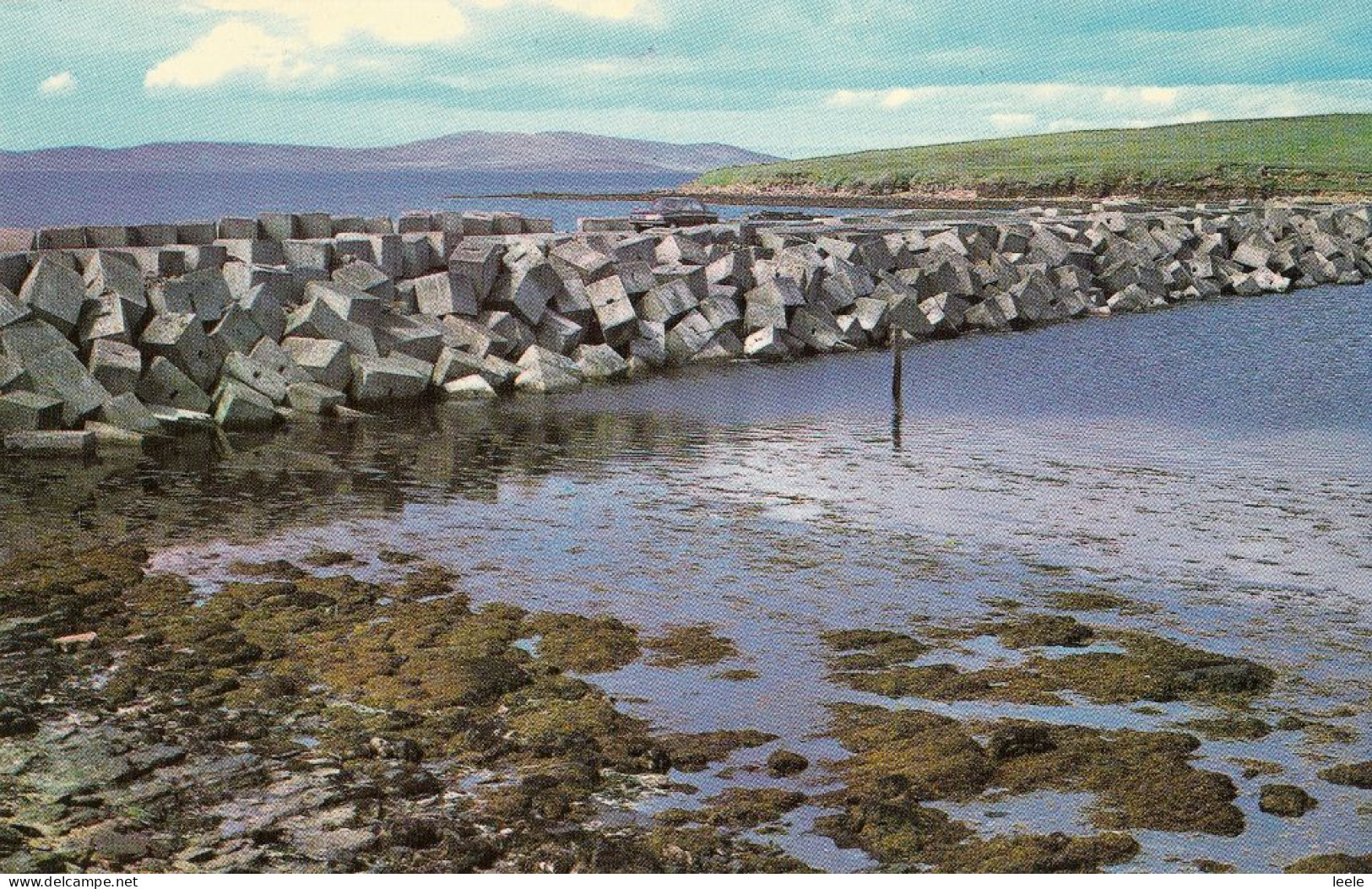 BR59.Postcard. Churchill Barrier, Orkney, Built By Italian Prisoners Of War. - Orkney
