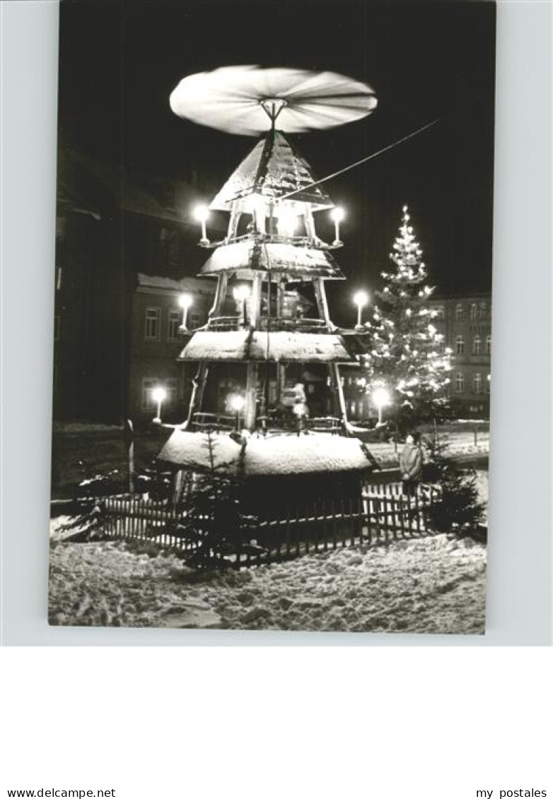 41226080 Zwoenitz Markt, Weihnachtszeit, Muehle Zwoenitz - Zwönitz