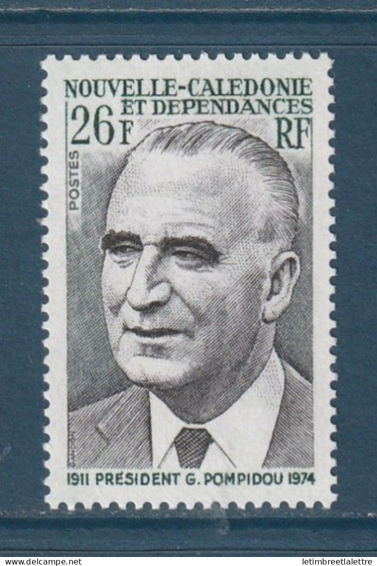 Nouvelle Calédonie - YT N° 396 ** - Neuf Sans Charnière - 1975 - Unused Stamps