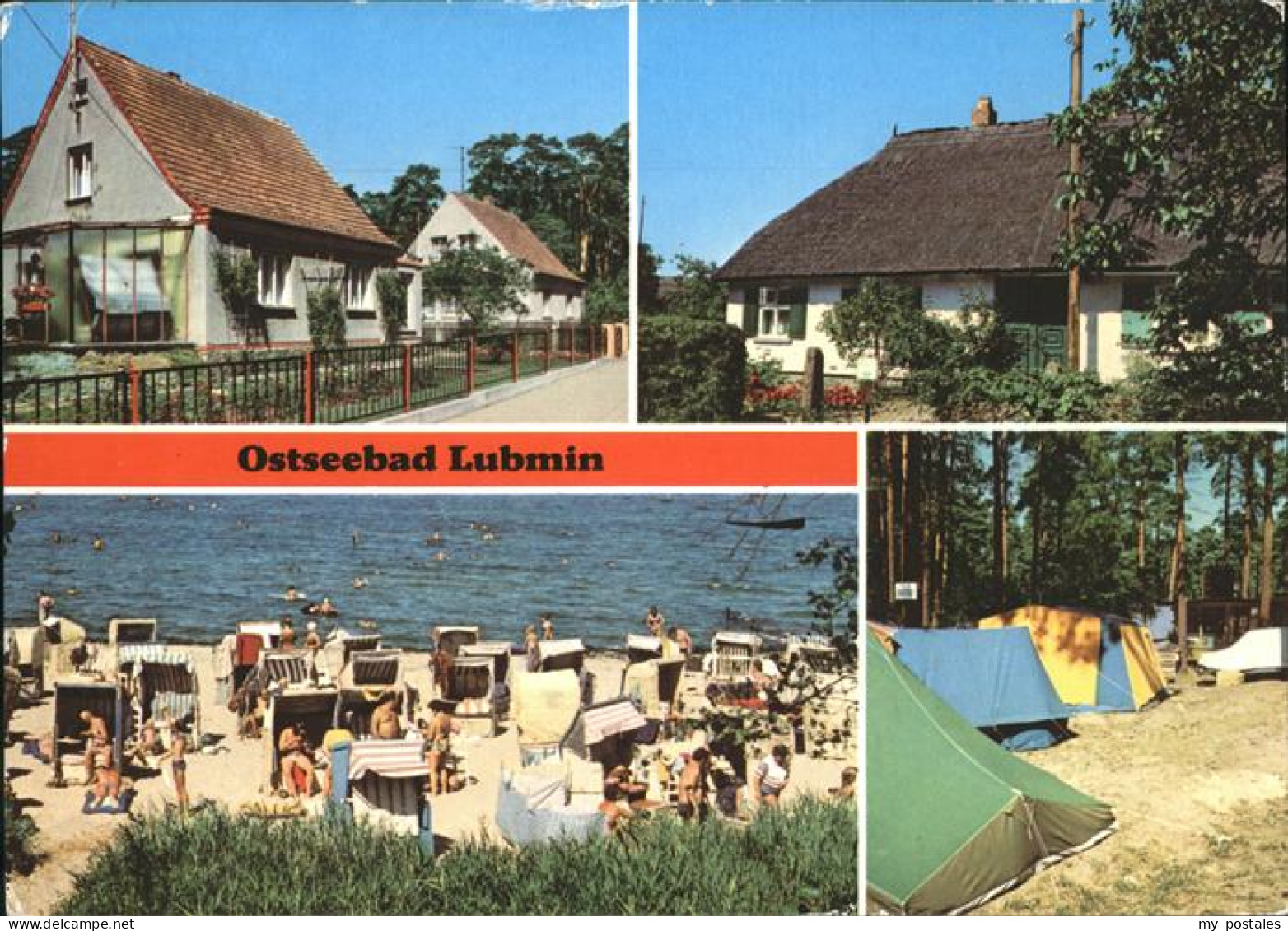 41226013 Lubmin Ostseebad Ostseebad, Freester Str., Strand, Zeltplatz Lubmin - Lubmin