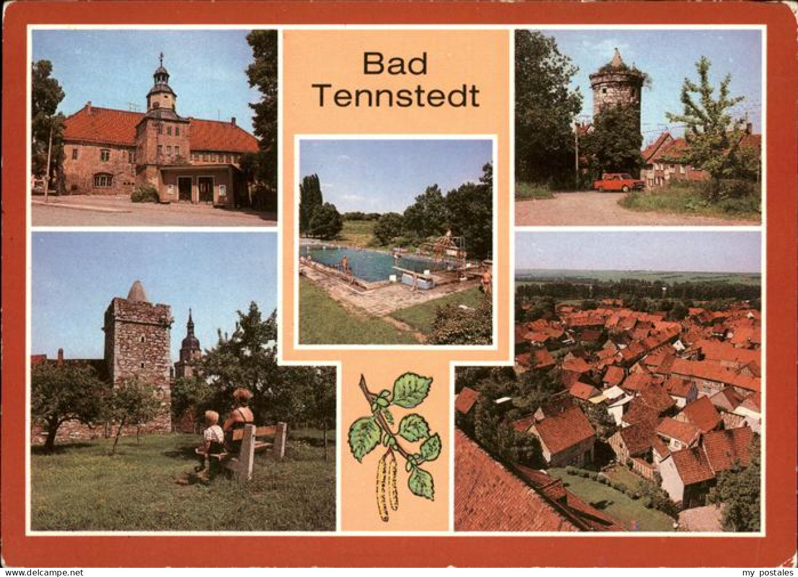 41225977 Bad Tennstedt Rathaus, Bad, Pulverturm, Kirchturm Bad Tennstedt - Bad Tennstedt