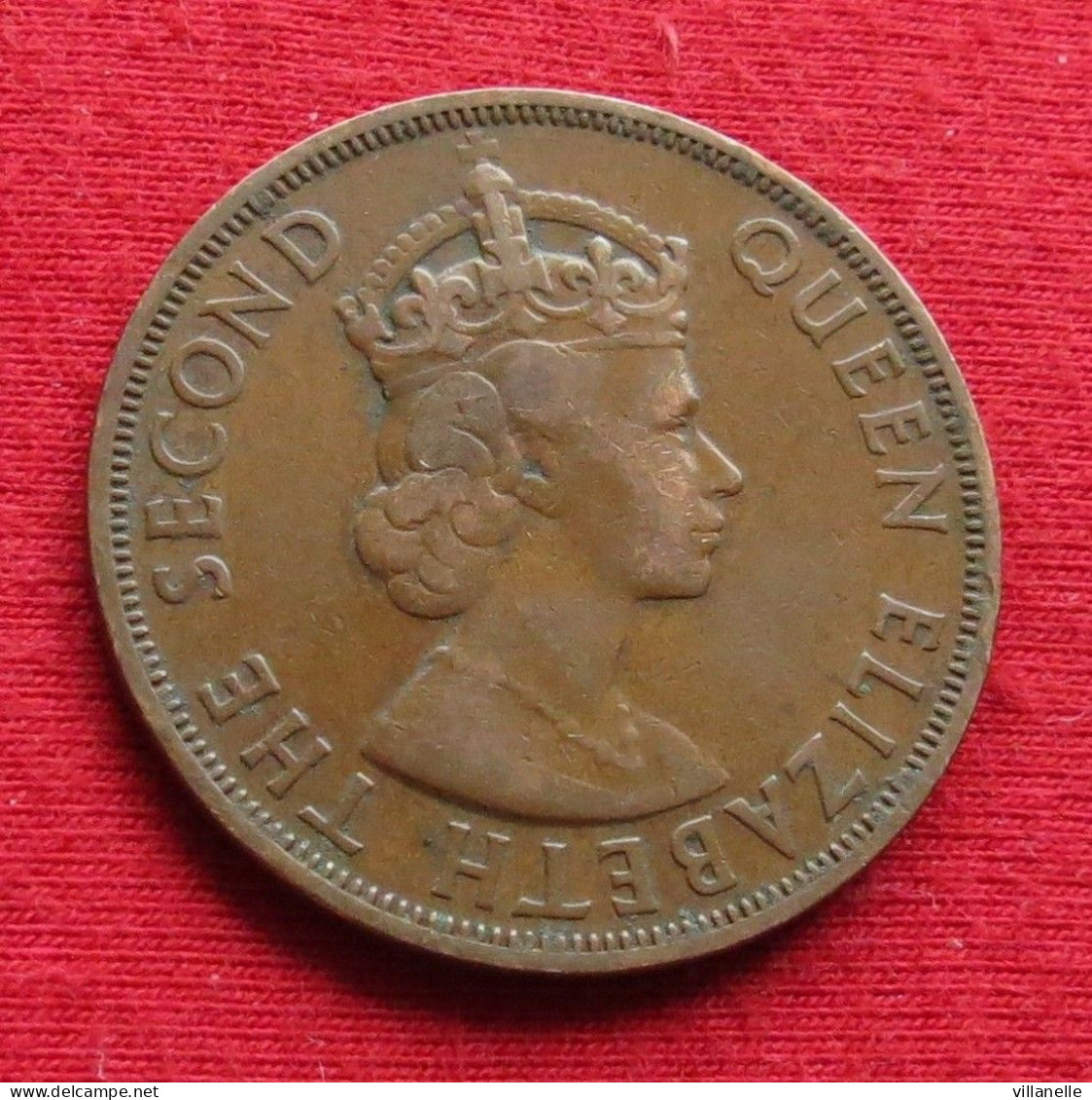 British Caribbean Territories 2 Cents 1957 KM# 3 *V1T Caraibas Caraibes Orientales - Britse-karibisher Territorien