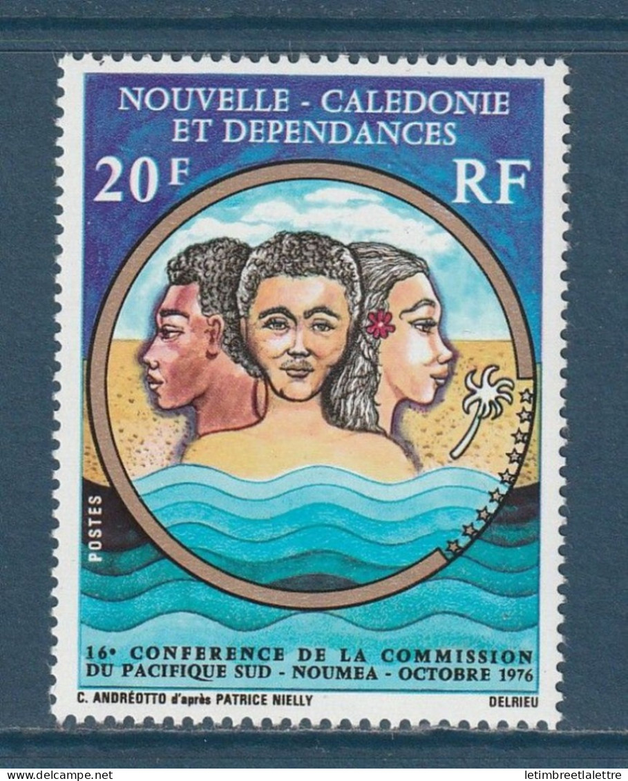 Nouvelle Calédonie - YT N° 405 - Neuf Sans Charnière - 1976 - Neufs