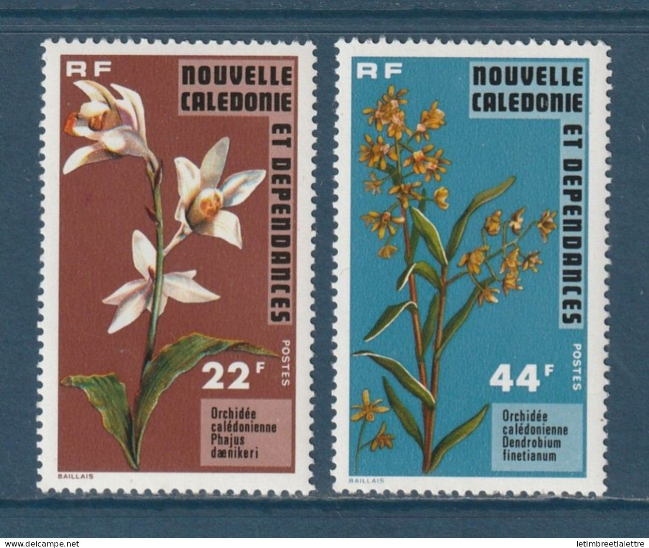 Nouvelle Calédonie - YT N° 409 Et 410 ** - Neuf Sans Charnière - 1977 - Ungebraucht