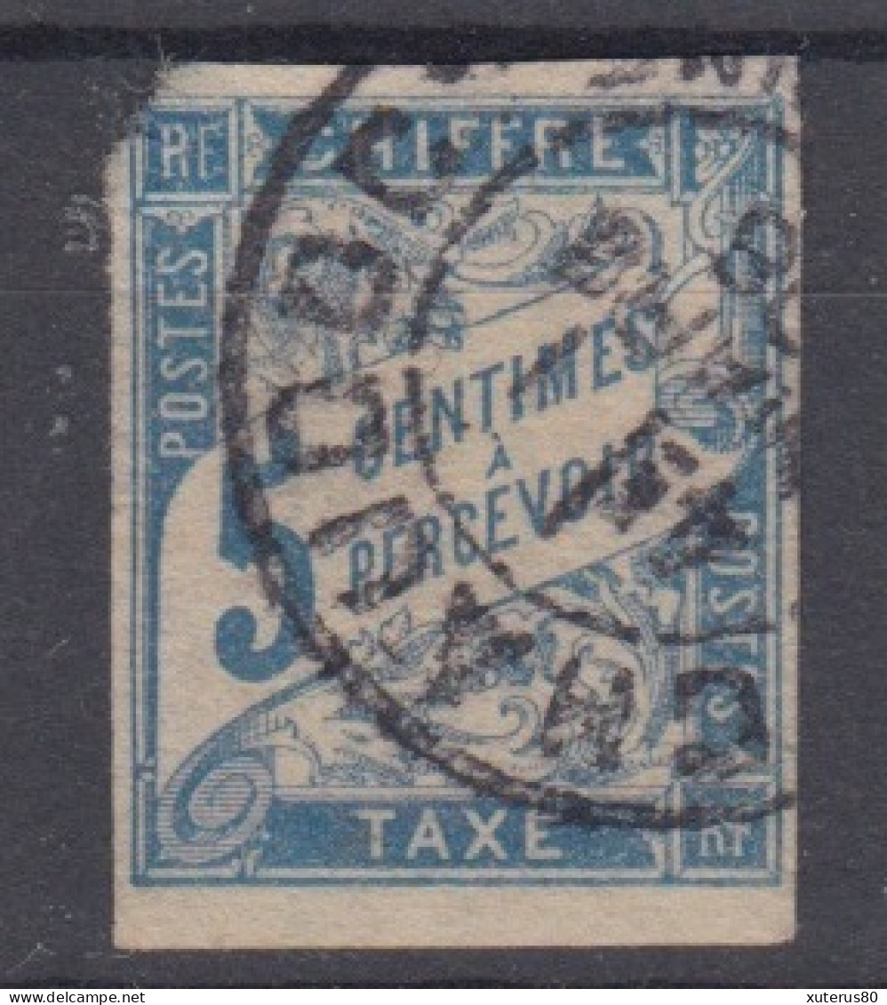 #199 COLONIES GENERALES TAXE N° 18 Oblitéré Chaudoc (Cochinchine) - Portomarken