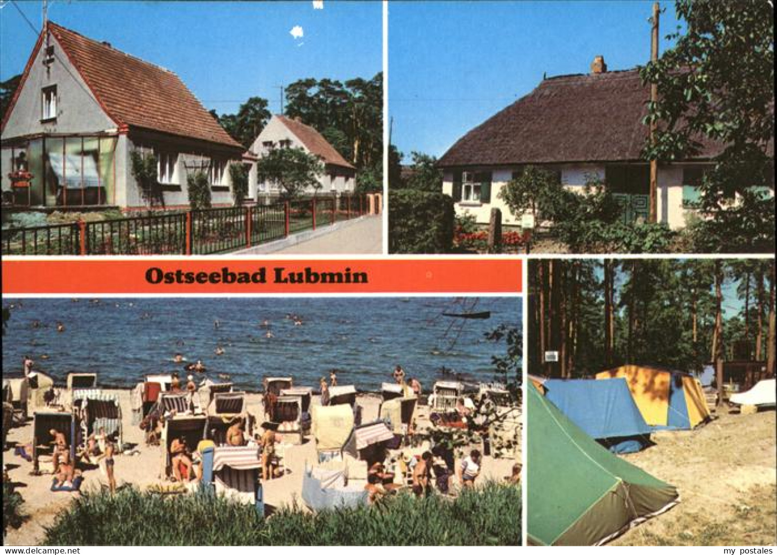 41225811 Lubmin Ostseebad Ostseebad, Strand, Zeltplatz, Freester Str.  Lubmin - Lubmin