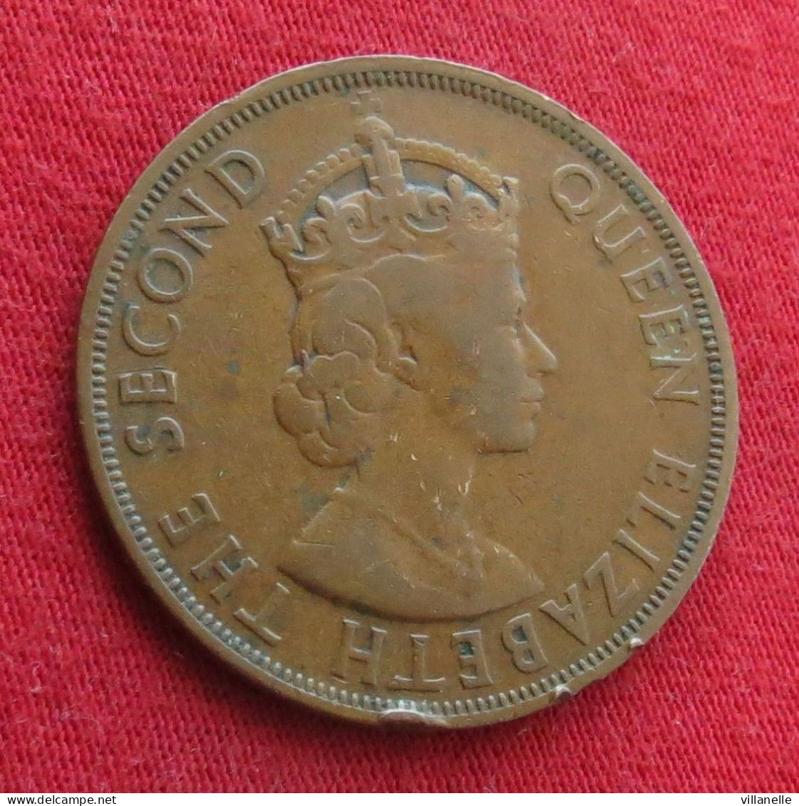 British Caribbean Territories 2 Cents 1958 KM# 3 *VT Caraibas Caraibes Orientales - British Caribbean Territories