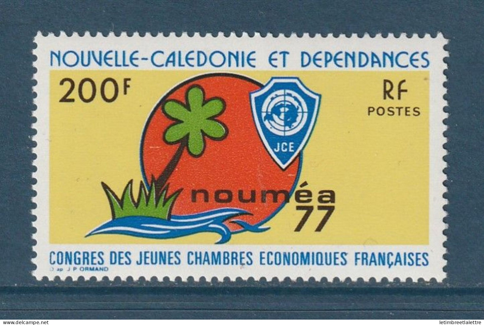 Nouvelle Calédonie - YT N° 413 ** - Neuf Sans Charnière - 1977 - Unused Stamps