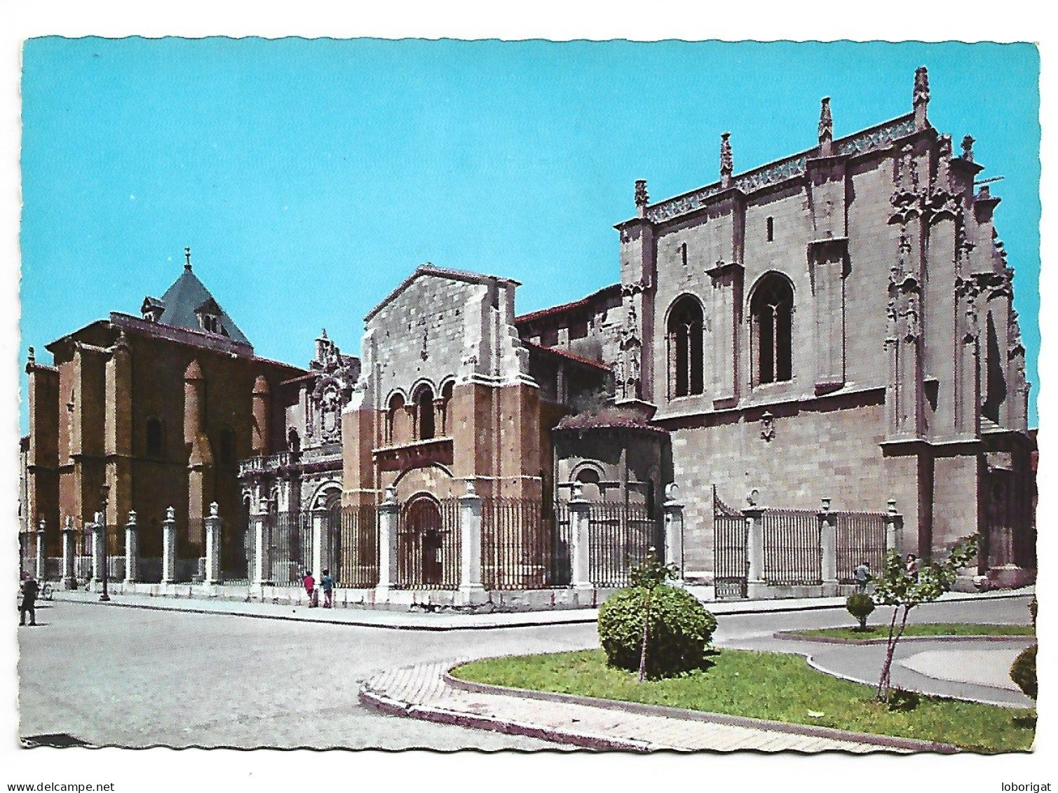 BASILICA DE SAN ISIDORO, FACHADA PRINCIPAL / ST. ISIDORE'S BASILICA, PRINCIPAL FAÇADE .-  LEON.- ( ESPAÑA ). - León